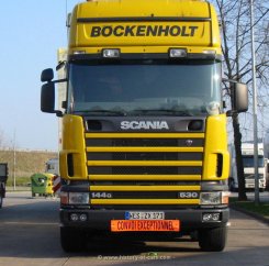 Scania 144G 530 Topline 8x4/4 Schwerlast-Sattelzugmaschine Bockenholt 1995-2001