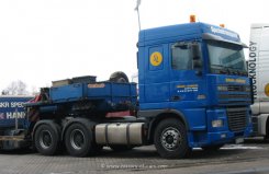 DAF 95XF 530 Sattelzugmaschine mit Tieflader 1997-2003