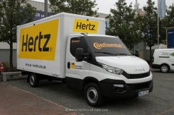 Iveco Daily Normalkabine Koffer Hertz 2014