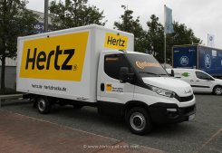 Iveco Daily Normalkabine Koffer Hertz 2014