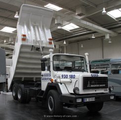 Magirus-Deutz M260D26 K Kipper für Delta-Projekt 1974