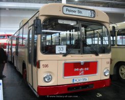 MAN SG192 Standard-Gelenk-Bus 1980