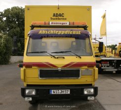 MAN-VW G90 8.150 Koffer Hübinger ADAC Truck-Service 1987-1993