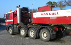 MAN F2000 Evo 41.464 8x4/4 Schwerlast-Sattelzugmaschine Max Goll 1998-2000