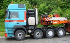 MAN F2000 Evo 41.464 8x4/4 Schwerlast-Sattelzugmaschine Gruber Logistics 1998-2000