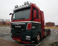 MAN TGX 41.540 XXL 8x4/4 Schwerlast-Sattelzugmaschine Frank Nørager 2007-2012