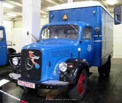 Mercedes-Benz L3500 Koffer 1952