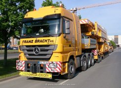 Mercedes-Benz Actros MP3 4165 Megaspace 8x4/4 Schwerlast-SZM Franz Bracht 2008-2012