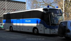 Mercedes-Benz Tourismo 15 RHD schwerer Mannschaftsbus Polizei 2008