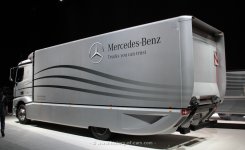 Mercedes-Benz Actros MP4 18xx ClassicSpace Koffer Aerodynamic Concept 2012