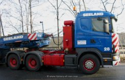 Scania 164G 480 6x4 Schwerlast-Sattelzugmaschine Seeland 2000-2004