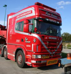 Scania 164L 580 Longline 8x4/4 Schwerlast-Sattelzugmaschine GIVE 2003-2004