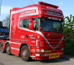 Scania 164L 580 Longline 8x4/4 Schwerlast-Sattelzugmaschine GIVE 2003-2004