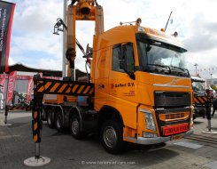 Volvo FH 500 10x4 Pritsche Ladekran Cormach 135000X 2013